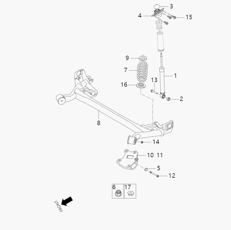 REAR SUSPENSION5-9