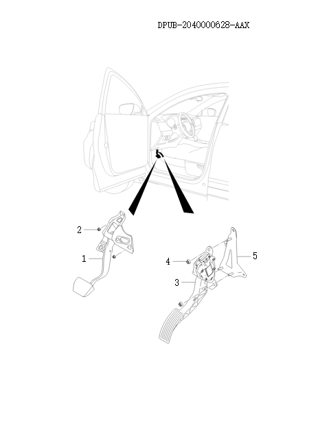 brake pedal5-2