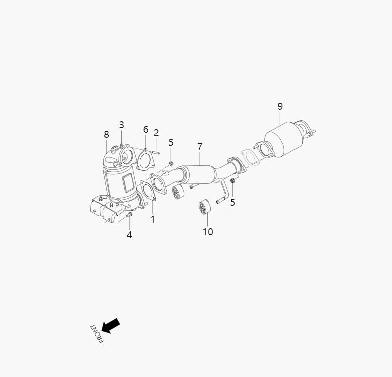 Exhaust hot end3-12